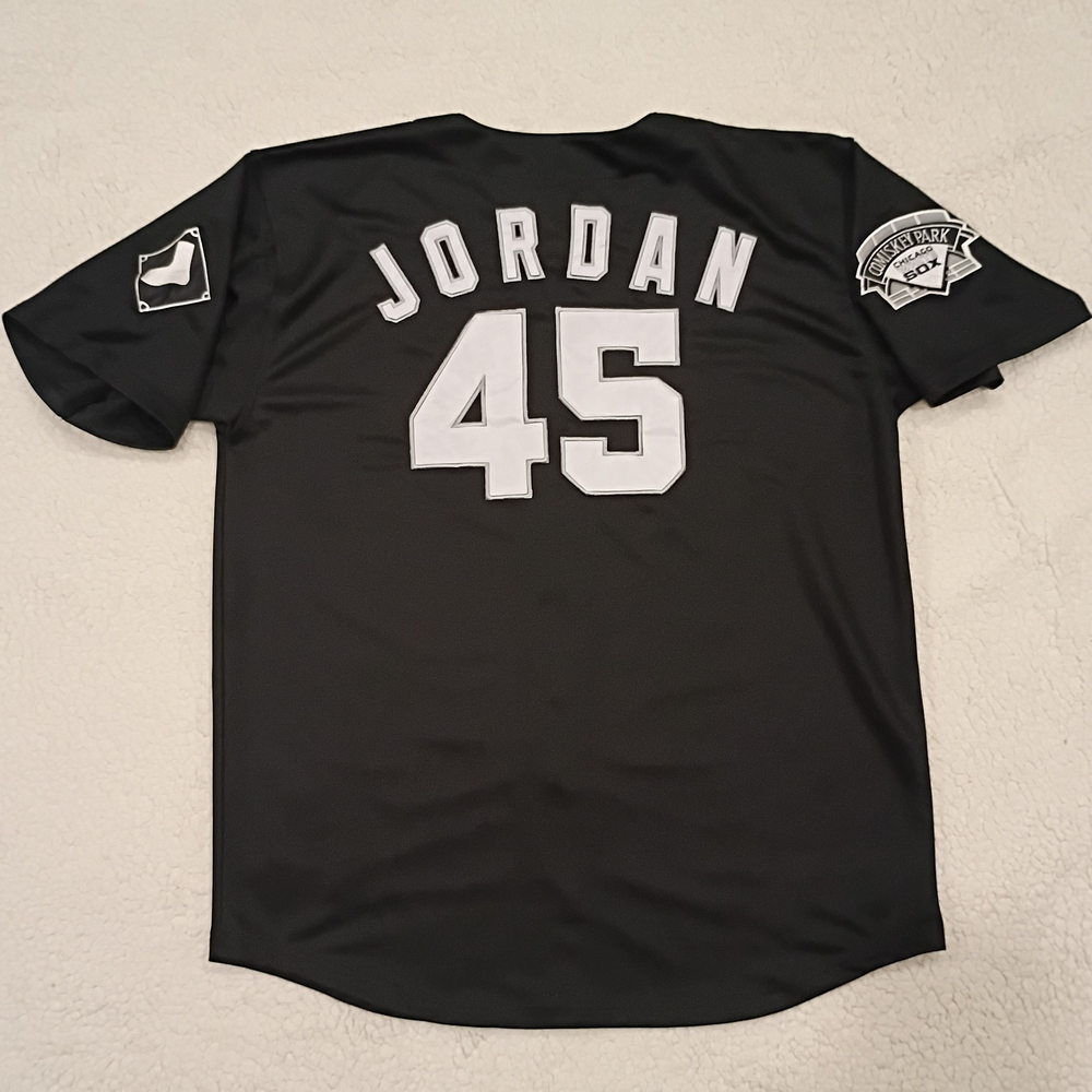 Michael Jordan Cooperstown Baseball Legends Chicago White Sox Jersey - Picture 5 of 9